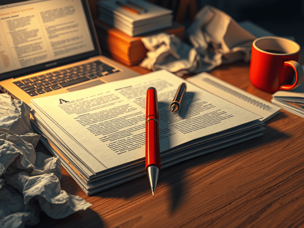 The Necessary Evil of Editing: A Writer’s&nbsp;Journey